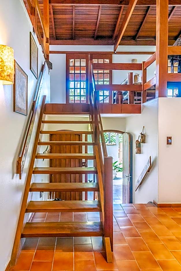 House with garden and barbecue near the beach