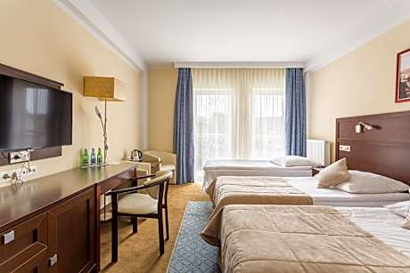 Double or Twin Room with Extra Bed and Sea View