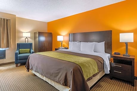 1 King Bed, Nonsmoking, Accessible