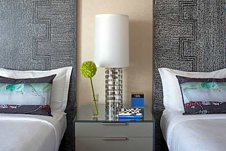 Essential Double Room with Two Double Beds and Skyline View