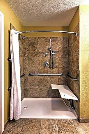 1 Queen Studio Suite communication mobility accessible Roll shower