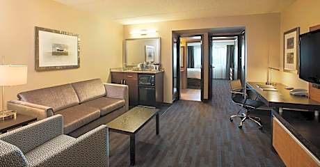 One-Bedroom Suite with Two Double Beds and Sofa Bed