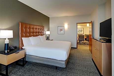 Deluxe King Meeting Room, 2 Rooms - Accessible , Tub