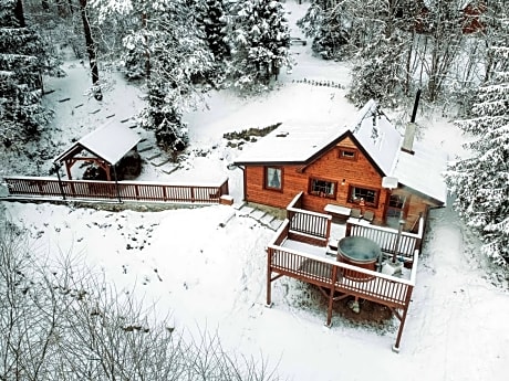 SOVIA WELLNESS CHATA s jacuzzi kaďou a saunou, Čingov