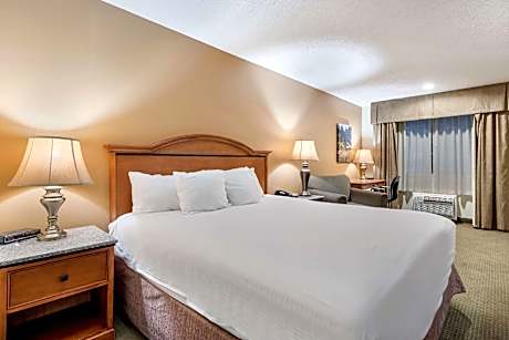 1 King Bed, Non-Smoking, Executive Room, Microwave And Refrigerator, Sofabed, Downstairs, Continenta