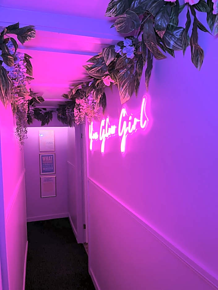 Manchester's ONLY private party suite for 12 with Makeup Room