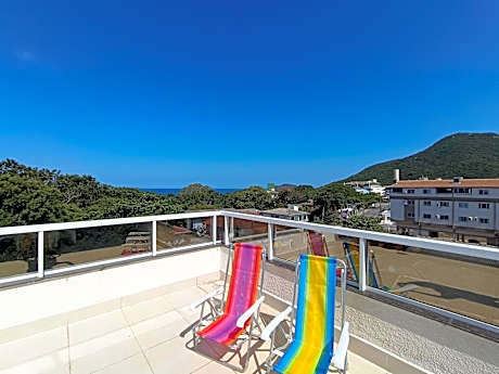 Cobertura loft, Incrível vista mar! - SBR501