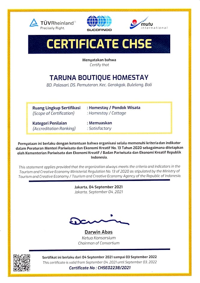 Taruna Boutique Homestay & Spa