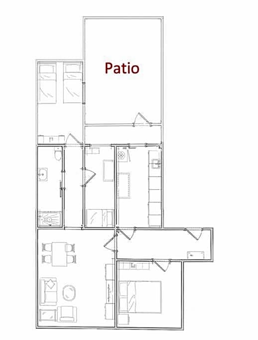 MIRO 5 pax, 300 m to beach