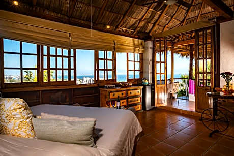 Palapa - Double Room with Balcony and Sea View