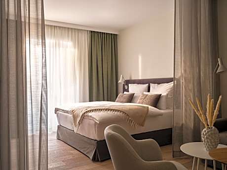 Large Studio with Side Sea View