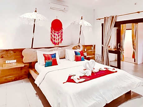 Three-Bedroom Beachfront Villa with Pool Access