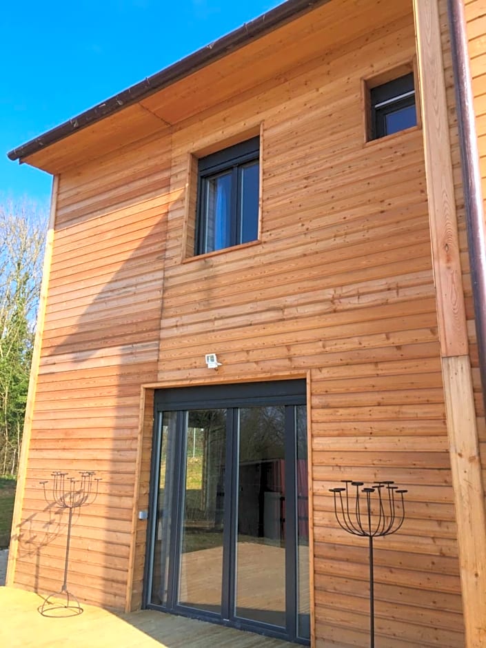 Maison écologique en pleine nature