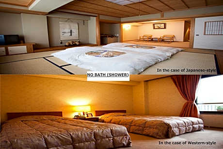 Room Selected at Check-in with Shared Bath