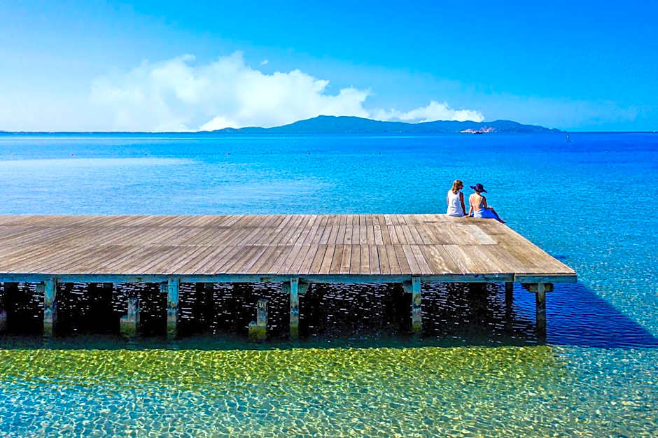 Residence with pool and private beach in Talamone just 500 mt from the sea