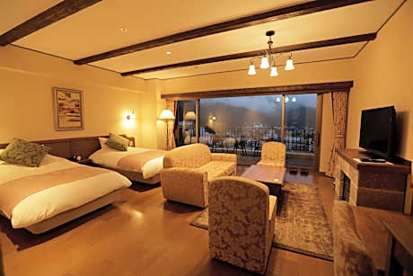 Quad Room with City View