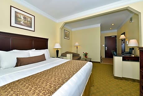 Suite-1 King Bed - Non-Smoking, Oversized Room, 32-Inch Lcd Television, Sofa, High Speed Internet Access, Ceiling Fan, Full Breakfast