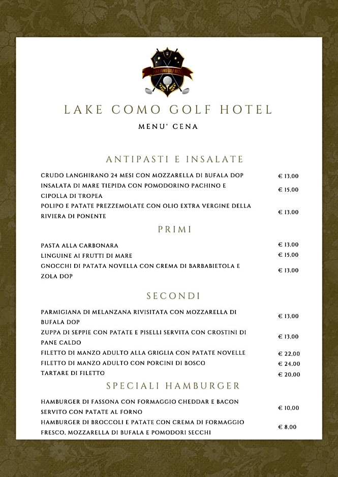 Lake Como Golf Hotel