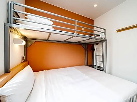 Room with Double Bed and Bunk Bed - Non-Smoking
