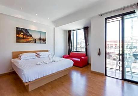 Family Room with Balcony