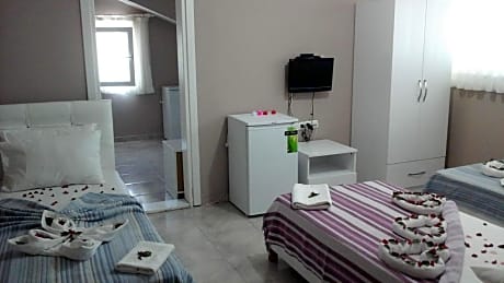 Family Room with Shared Bathroom