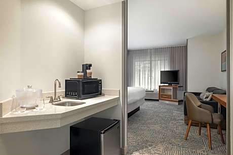 King Suite with Roll-In Shower, Transfer Shower and Trundle Sofa - Mobility Access/Hearing Accessible