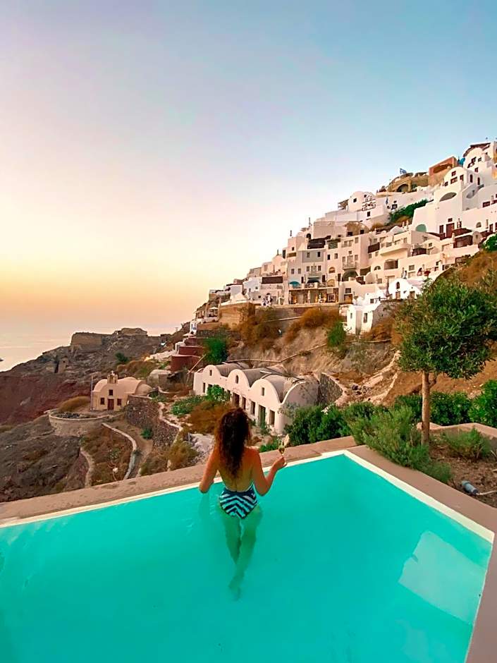 Old Castle Oia by Mr and Mrs White
