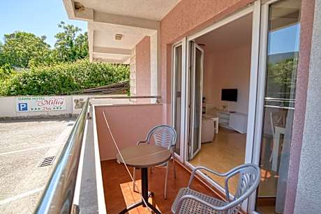 Deluxe One-Bedroom Apartment with Terrace