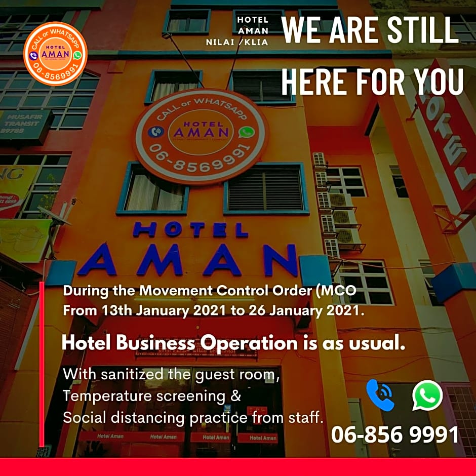Hotel Aman- Nilai & KLIA