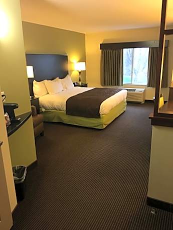 1 King Bed Mobility Accessible Room Non-Smoking