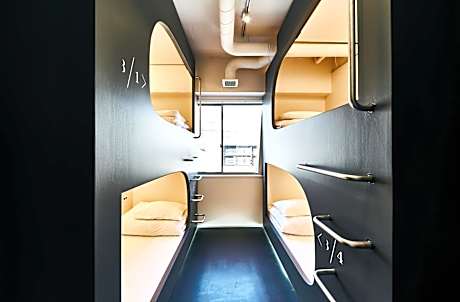 Bed in 4-Bed Mixed Dormitory Room