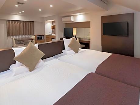 Deluxe Twin with Kitchen - House Keeping is Optional with Additional Cost