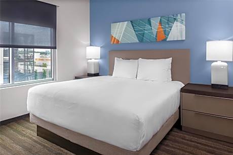 One-Bedroom King Suite with Sofa Bed and Kitchen