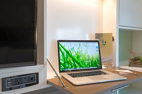 1 King Bed Standard Mobility Accessible Tub