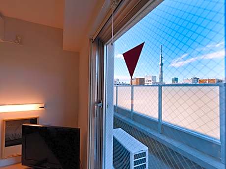 Tokyo Skytree View Super Room with 1 Double Bed and 1 Loft Bed