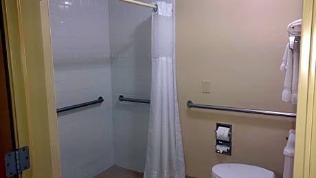 Accessible - 1 Queen - Mobility Accessible, Roll In Shower, Microwave And Refrigerator, Wi-Fi, Non-Smoking, Full Breakfast