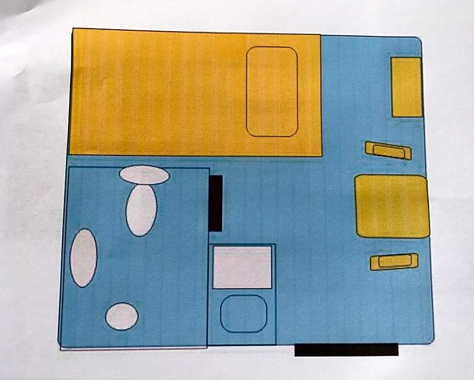 Photo 1 of 10 of Small Studio Bunk Beds (2p), own Patio, Bathroom & Kitchenette