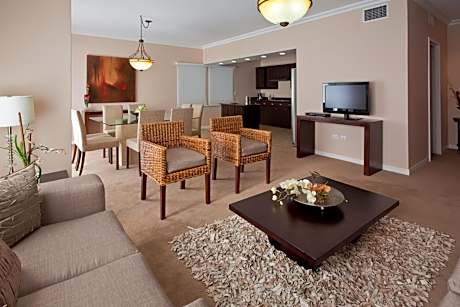 Two-Bedroom Suite with One Queen and Two Double Beds - Non-Smoking