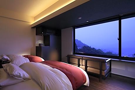 Japanese Western Twin Room with Shower and Mountain View, Non-Smoking - West Wing