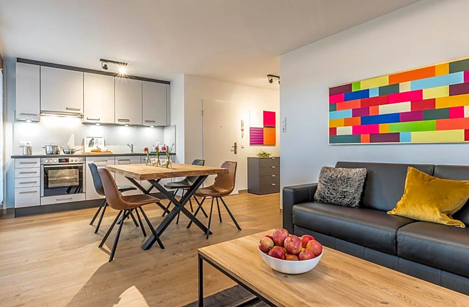 RH-Appartements 15 Minuten von Basel im Dorf Rührberg