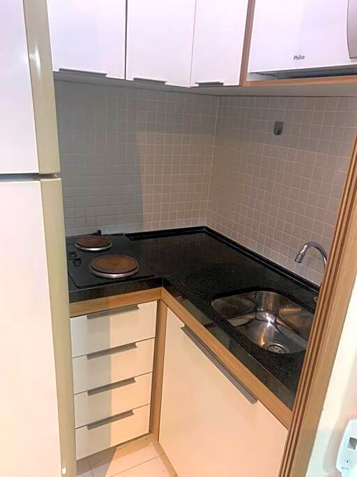 Studio aconchegante em frente a praia