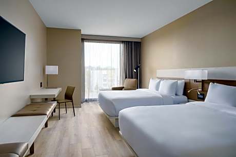 Queen Room with Two Queen Beds and City View