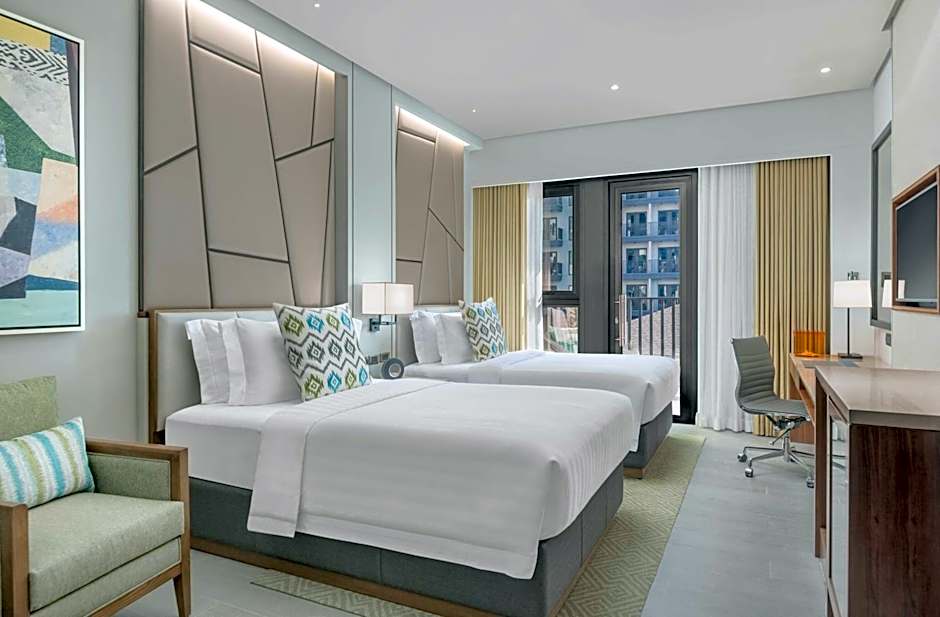 Deluxe 1 Double Bed or 2 Beds, Pool View — 5 fotoğraftan 1. fotoğraf