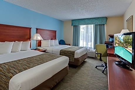 Business Room with Two Double Beds - Non-Smoking