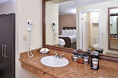 Double Room with Two Double Beds and Balcony - Non-Smoking