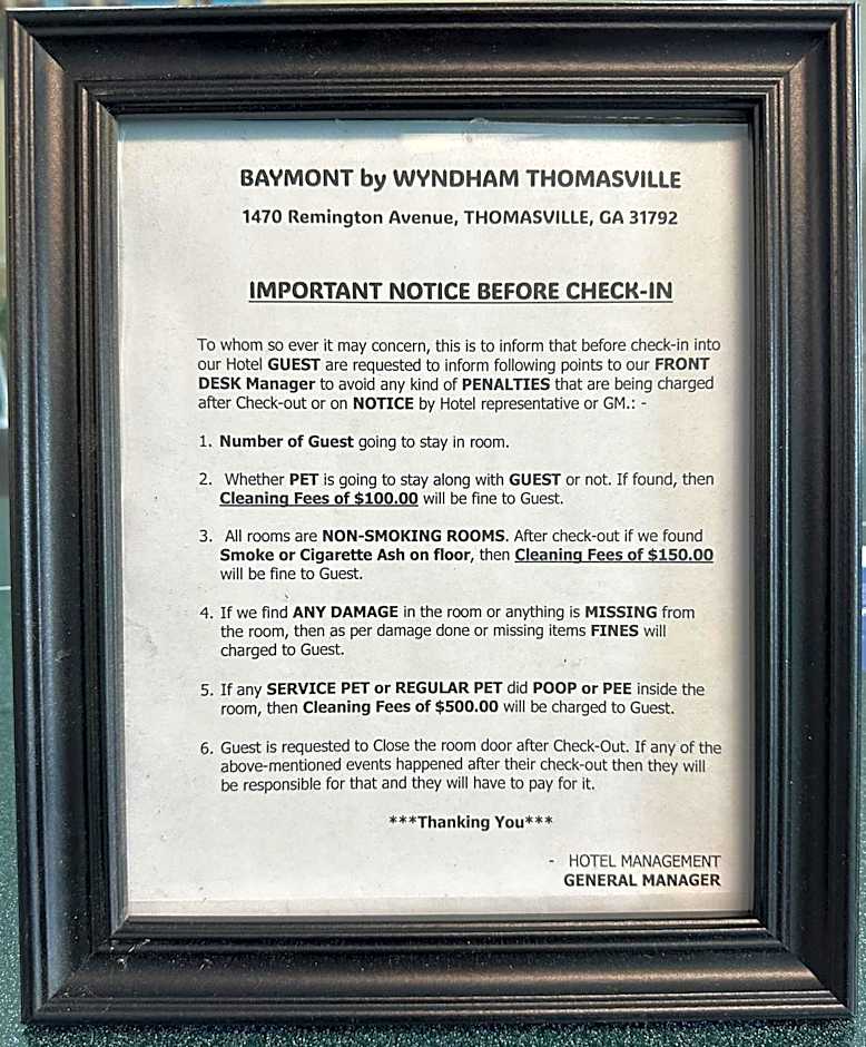 Baymont by Wyndham Thomasville