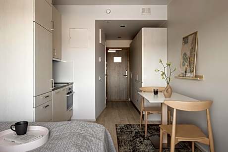 Mini-studio with a view