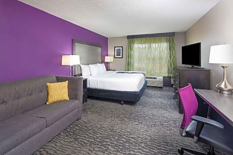 1 King Bed Mobility Accessible Room Non-Smoking