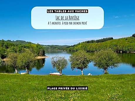 Chambres d'Hôtes avec cuisine au lac de la Raviège - Les Tables Aux Vaches