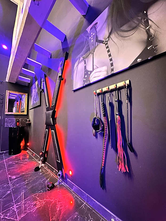 Loveroom de luxe - Thème 50 nuances de grey maison privative spa insolite